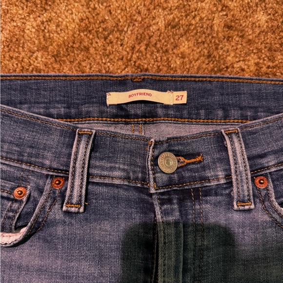 levis boyfriend jeans size 27 - Picture 2 of 4